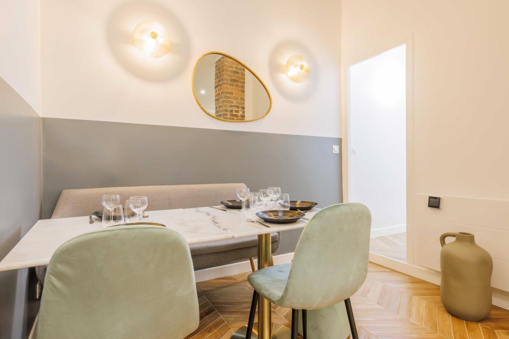 Charmant Appartement 2Br-6P - Gare De L'Est Paris Exterior foto