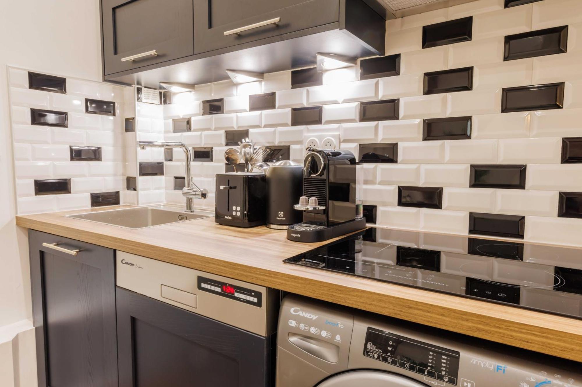 Charmant Appartement 2Br-6P - Gare De L'Est Paris Exterior foto